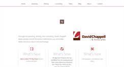 Desktop Screenshot of davidchappell.com